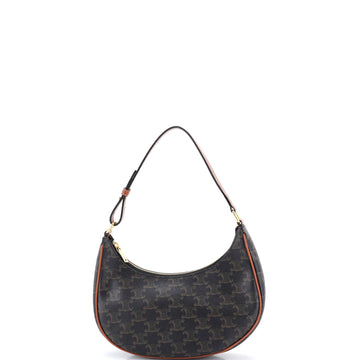 Celine Ava Bag Triomphe Coated Canvas