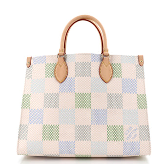 Louis Vuitton OnTheGo Tote Limited Edition Damierlicious Giant MM