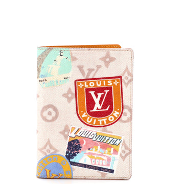 Louis Vuitton Passport Cover Flight Mode Monogram Canvas