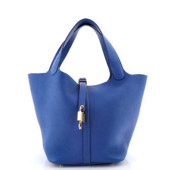 Hermes Picotin Lock Bag Clemence MM