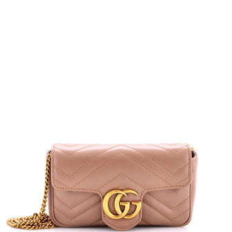 Gucci GG Marmont Flap Bag Matelasse Leather Mini