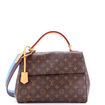 Louis Vuitton Cluny Top Handle Bag Monogram Canvas MM