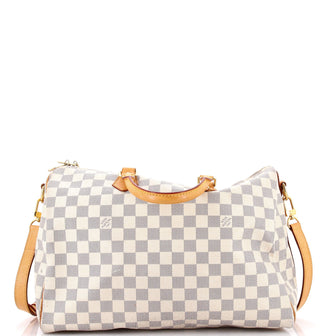 Louis Vuitton Speedy Bandouliere Bag Damier 35