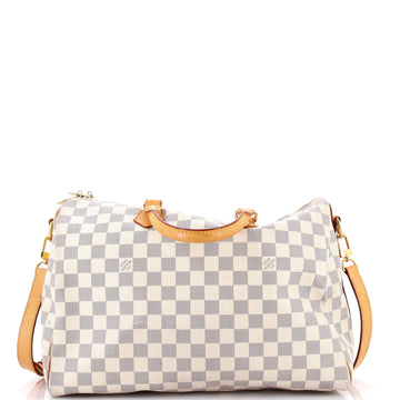 Louis Vuitton Speedy Bandouliere Bag Damier 35
