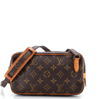 Louis Vuitton Pochette Marly Bandouliere Bag Monogram Canvas