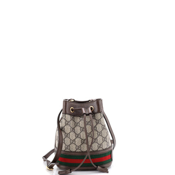 Gucci Ophidia Bucket Bag GG Coated Canvas Mini