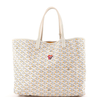 Goyard Saint Louis Tote Claire Voie Coated Canvas PM