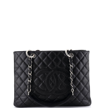 Chanel Grand Shopping Tote Quilted Caviar