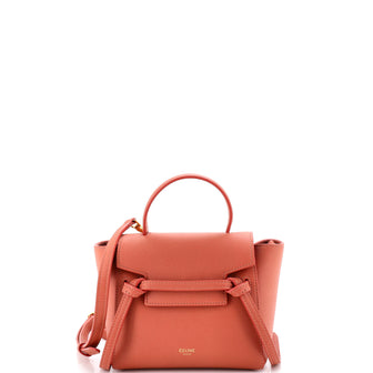 Celine Belt Bag Textured Leather Pico