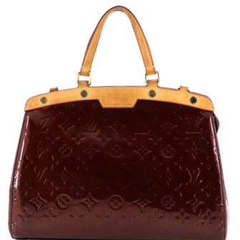 Louis Vuitton Brea Handbag Monogram Vernis MM