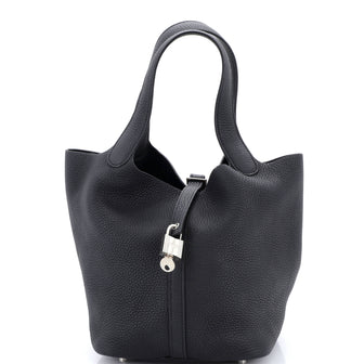 Hermes Picotin Lock Bag Clemence MM