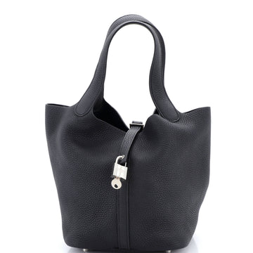 Hermes Picotin Lock Bag Clemence MM