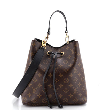 Louis Vuitton NeoNoe Handbag Monogram Canvas with Leather MM