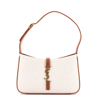 Saint Laurent Le 5 a 7 Hobo Canvas Small