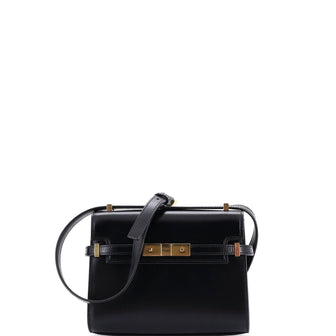 Saint Laurent Manhattan Shoulder Bag Leather Small
