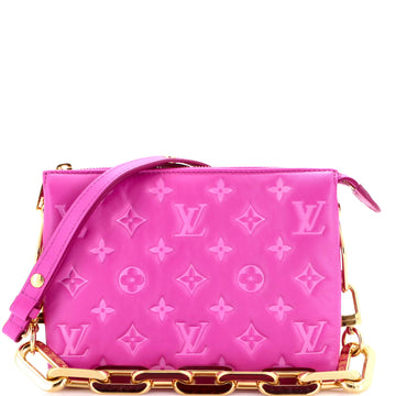 Louis Vuitton Coussin Bag Monogram Embossed Lambskin BB