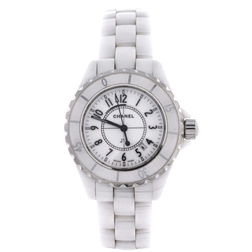 Chanel J12 Quartz Watch Ceramic and Stainless Steel 33