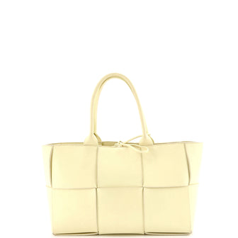 Bottega Veneta Arco Tote Maxi Intrecciato Leather Small