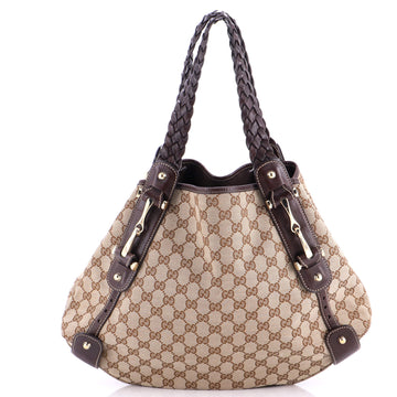 Gucci Pelham Shoulder Bag GG Canvas Large