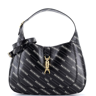 Gucci x Balenciaga The Hacker Project Jackie 1961 Hobo Printed Leather Medium