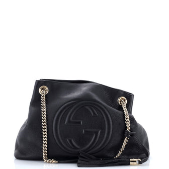 Gucci Soho Chain Strap Shoulder Bag Leather Medium