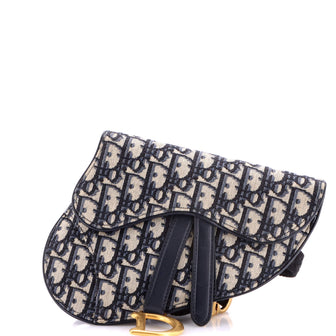 Christian Dior Saddle Belt Bag Oblique Canvas