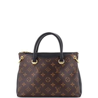 Louis Vuitton Pallas Tote Monogram Canvas with Leather BB
