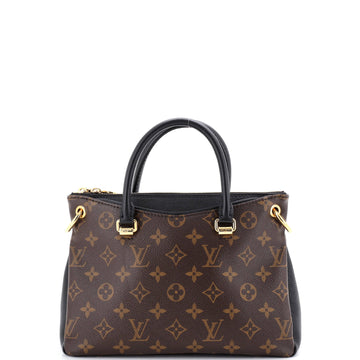 Louis Vuitton Pallas Tote Monogram Canvas with Leather BB