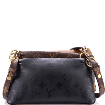 Louis Vuitton LV3 Pouch Bag Monogram Canvas, Reverse Monogram Canvas and Monogram Ink Embossed Lambskin