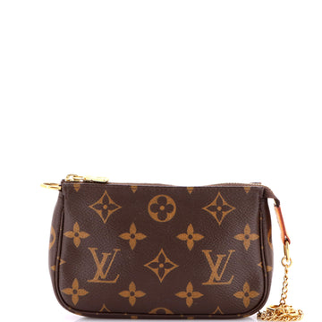 Louis Vuitton Pochette Accessoires Monogram Canvas Mini