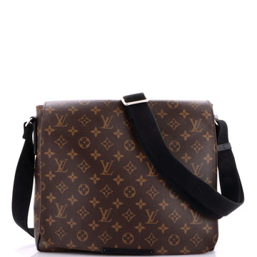 Louis Vuitton District Messenger Bag Macassar Monogram Canvas MM
