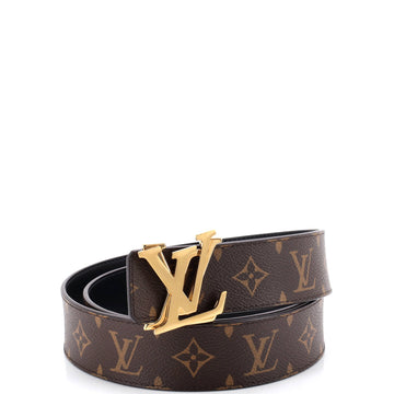 Louis Vuitton LV Shake Reversible Belt Monogram Canvas and Leather Wide