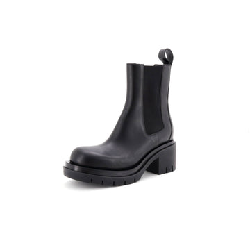 Bottega Veneta Women's Lug Heeled Chelsea Boots Leather