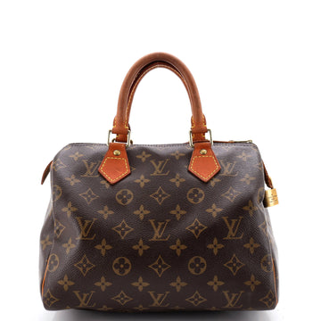 Louis Vuitton Speedy Handbag Monogram Canvas 25