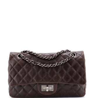 Chanel Hybrid Reissue Double Flap Bag Quilted Lambskin Medium
