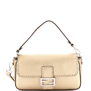 Fendi Selleria Baguette NM Bag Leather Medium