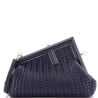 Fendi First Bag Woven Leather Small