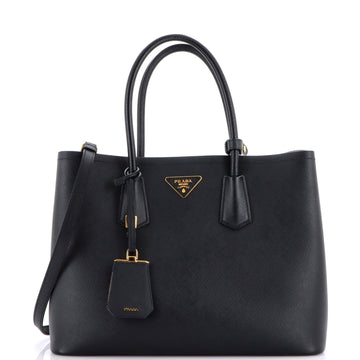 Prada Cuir Double Tote Saffiano Leather Medium