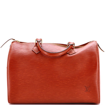 Louis Vuitton Speedy Handbag Epi Leather 30