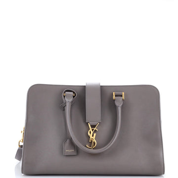 Saint Laurent Convertible Monogram Cabas Leather Medium