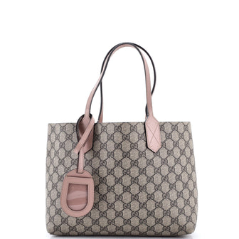 Gucci Reversible Tote GG Print Leather Small