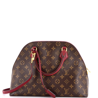 Louis Vuitton Alma BNB Handbag Monogram Canvas with Leather