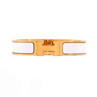 Hermes Clic H Bracelet Enamel Narrow