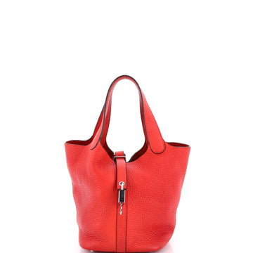 Hermes Picotin Lock Bag Clemence PM