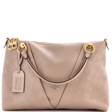 Louis Vuitton V Tote Monogram Empreinte Leather MM