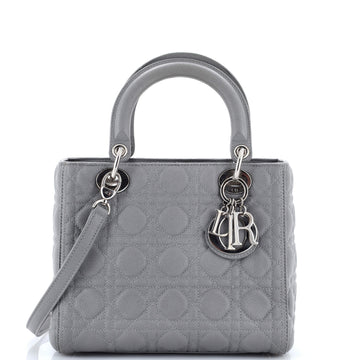Christian Dior Lady Dior Bag Cannage Quilt Grained Calfskin Medium
