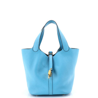 Hermes Picotin Lock Bag Clemence MM