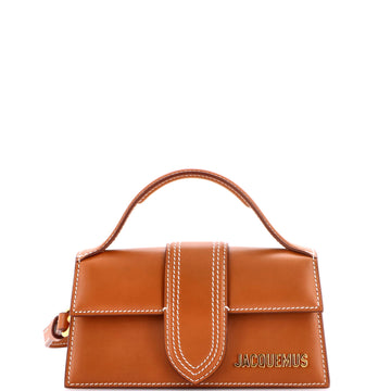 Jacquemus Le Bambino Top Handle Flap Bag Leather
