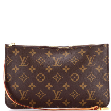 Louis Vuitton Neverfull Pochette Monogram Canvas Large