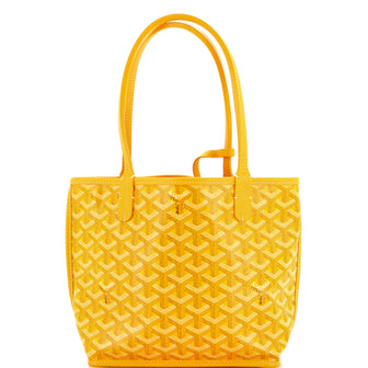 Goyard Anjou Reversible Tote Coated Canvas Mini